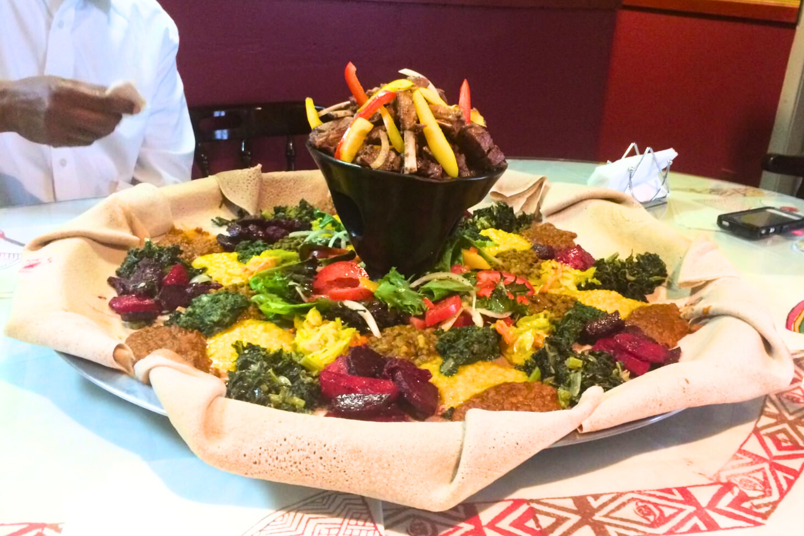 Enat Ethiopian Restaurant in London Ontario - gursha
