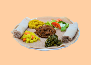 Ethiopian Cuisine - vegan platter